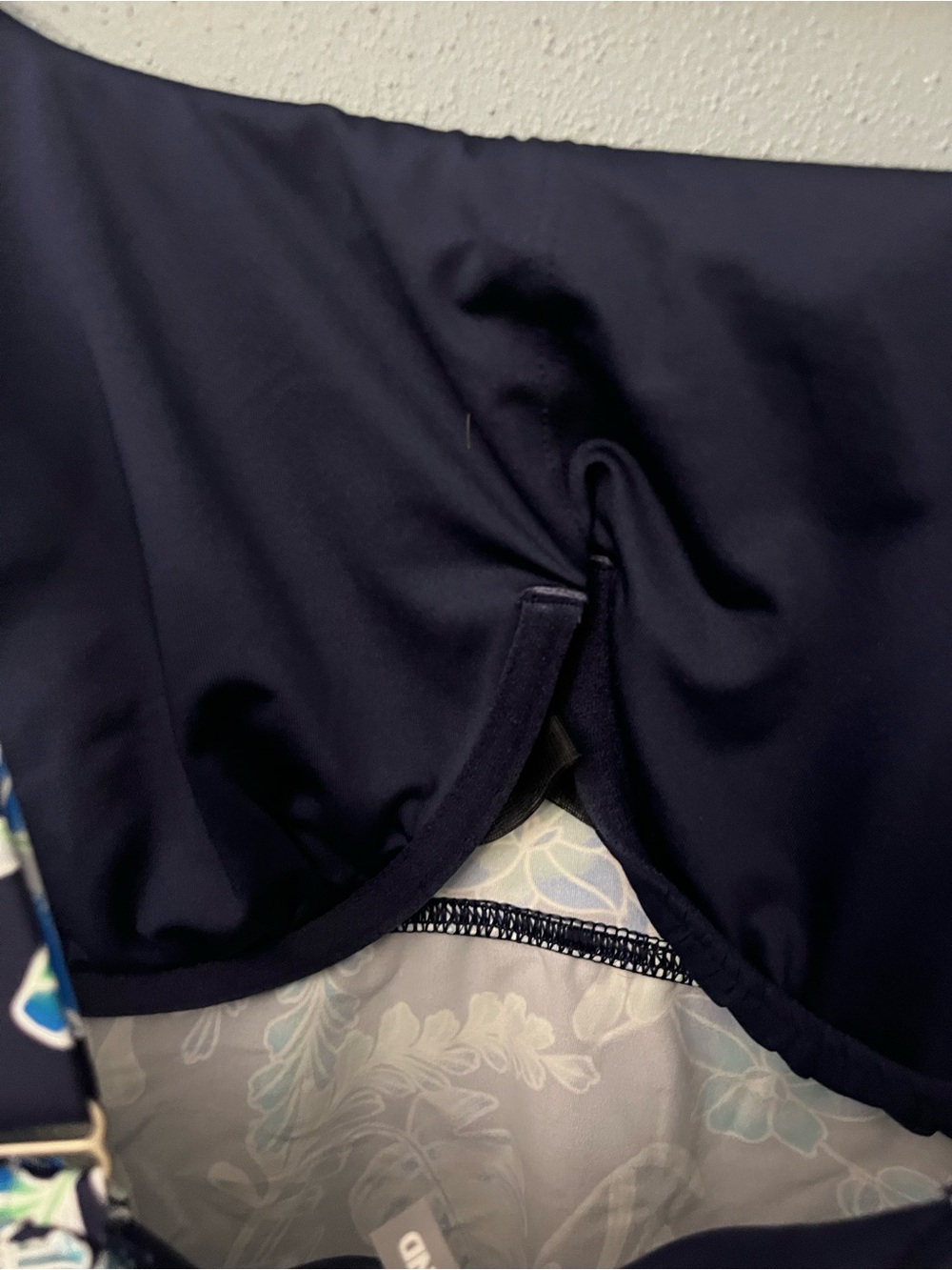 Lands' End Floral Tankini Top - Picture 3 of 3